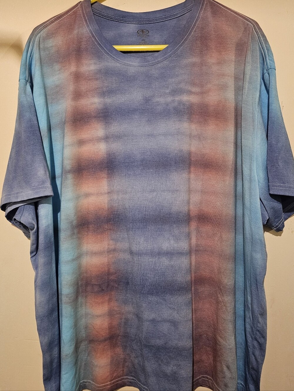 Athletic Works 4x short-sleeve crewneck one of a kind tie-dye t-shirt
